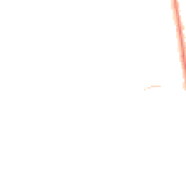 Night-time road noise heatmap for CA3 0DY