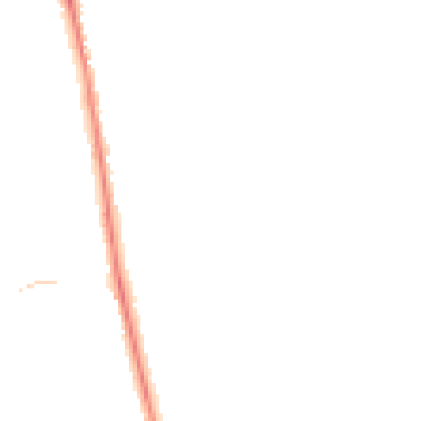 Night-time road noise heatmap for CA3 0FD