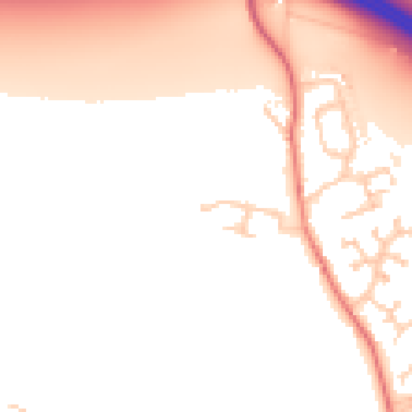 Daytime road noise heatmap for CA3 0LH