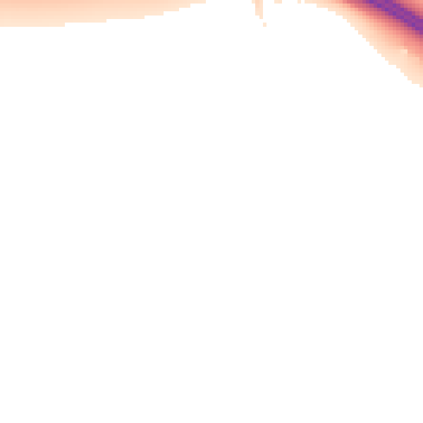 Night-time road noise heatmap for CA3 0LH