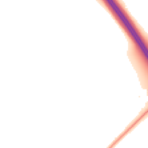 Night-time road noise heatmap for CA3 0LU