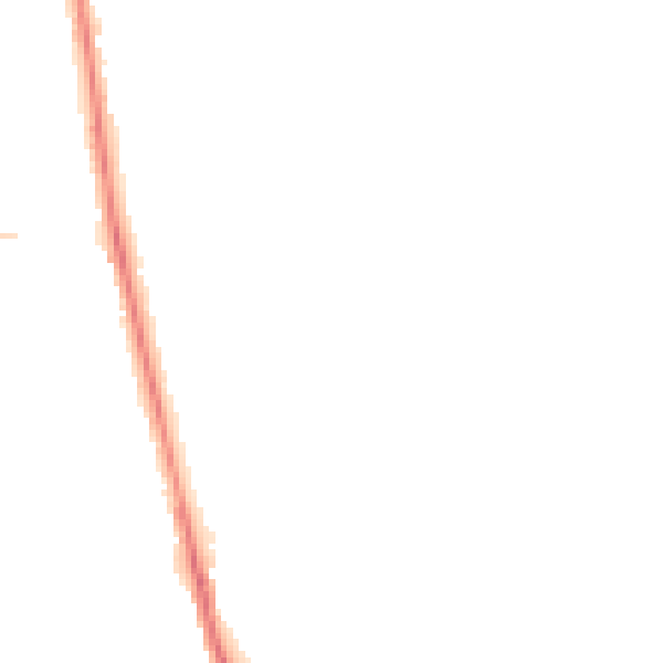 Night-time road noise heatmap for CA3 0PD