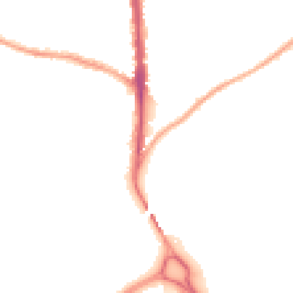 Night-time road noise heatmap for CA3 9AL