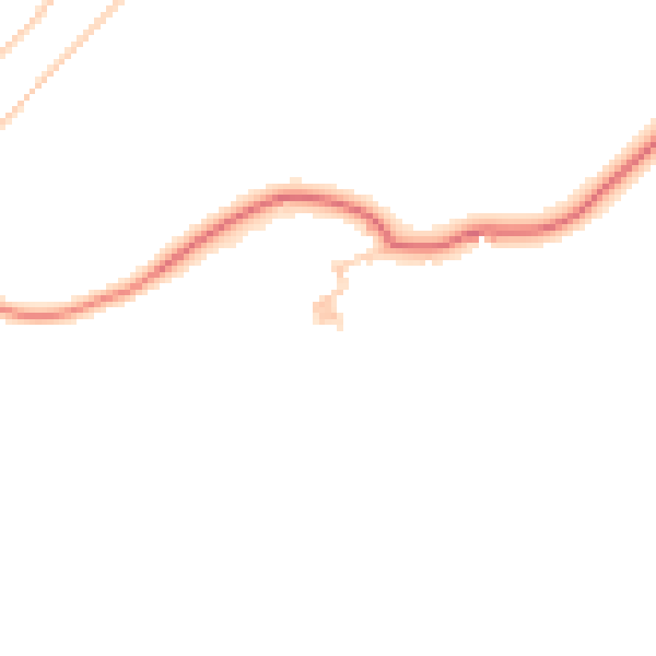 Daytime road noise heatmap for CA3 9BF