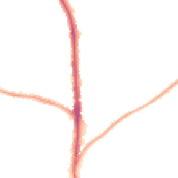Night-time road noise heatmap for CA3 9ED