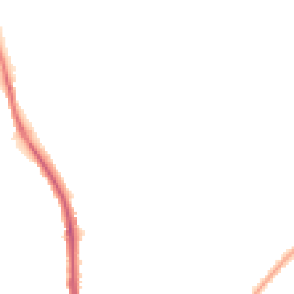 Night-time road noise heatmap for CA3 9FG