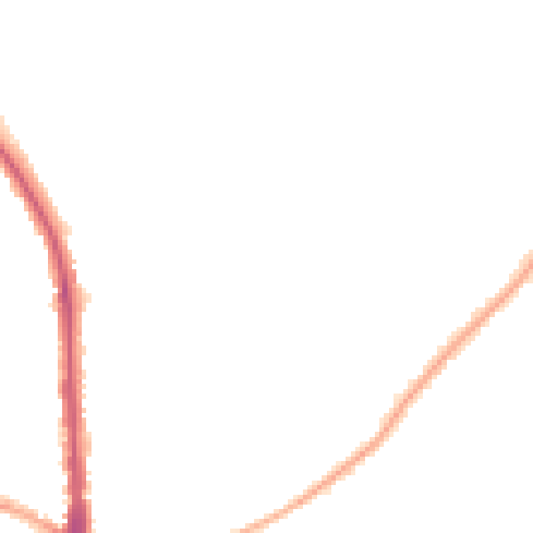 Night-time road noise heatmap for CA3 9FJ