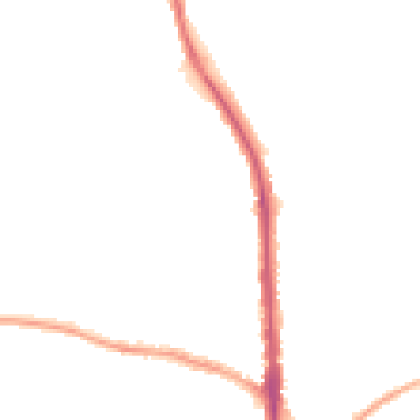 Night-time road noise heatmap for CA3 9HQ