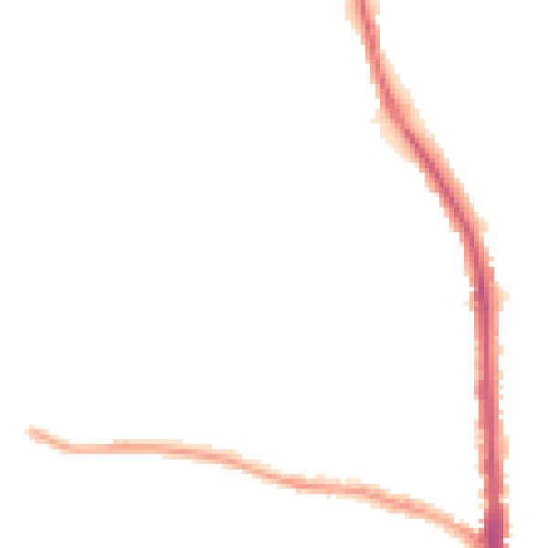 Night-time road noise heatmap for CA3 9JL