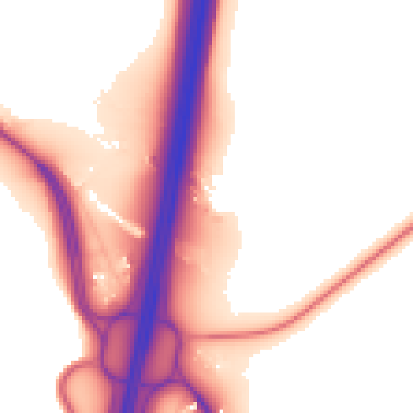 Daytime road noise heatmap for CA4 0AE