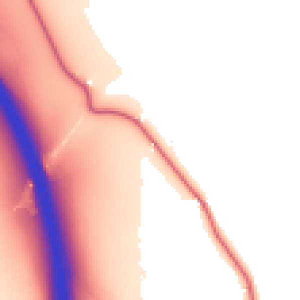 Daytime road noise heatmap for CA4 0LD
