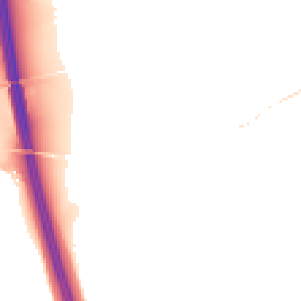 Night-time road noise heatmap for CA4 8BX