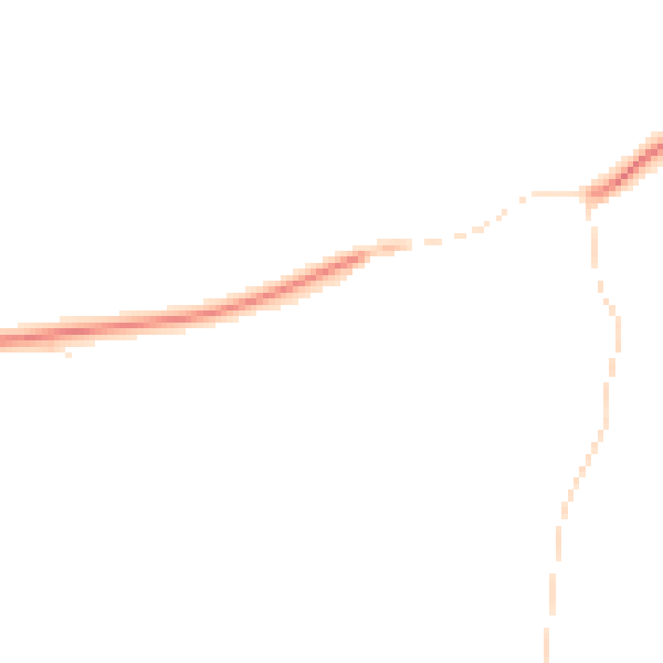 Night-time road noise heatmap for CA4 8PF