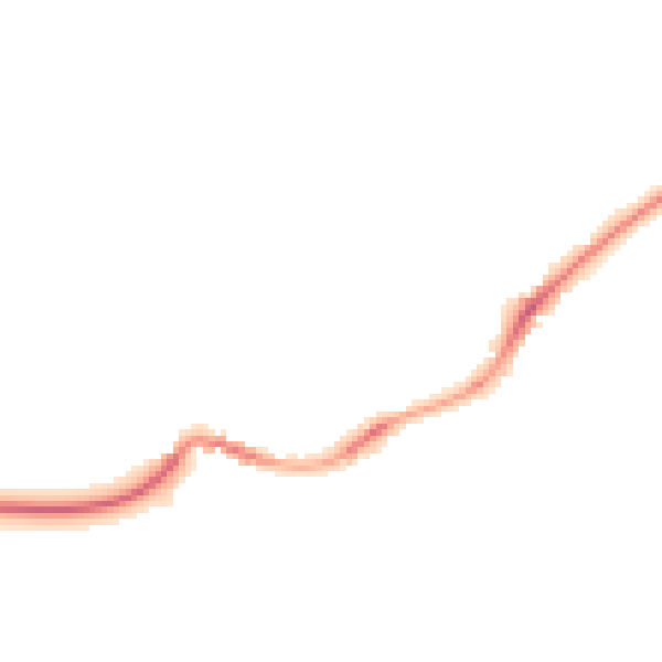 Night-time road noise heatmap for CA4 8QW