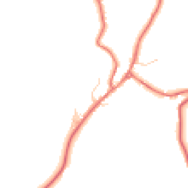 Daytime road noise heatmap for CA4 9PX