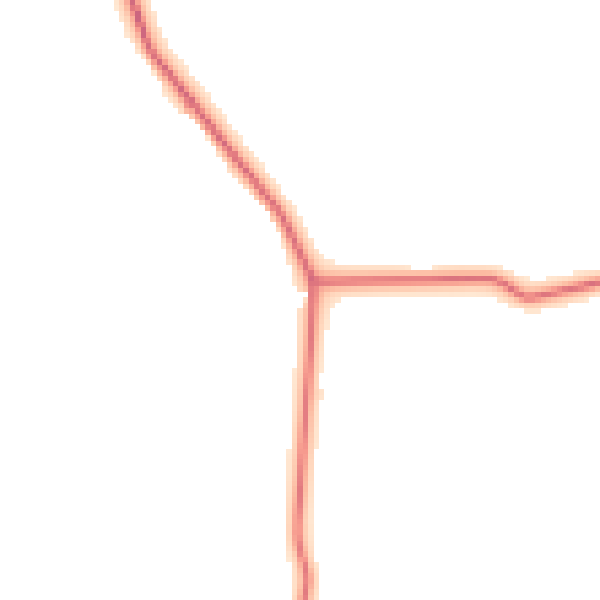 Daytime road noise heatmap for CA4 9RR