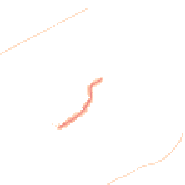 Daytime road noise heatmap for CA4 9RU