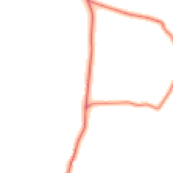 Daytime road noise heatmap for CA4 9SN