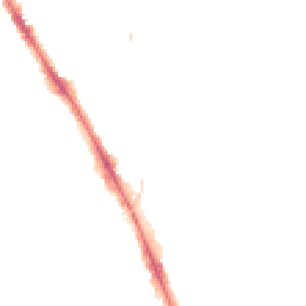 Night-time road noise heatmap for CB1 2FR