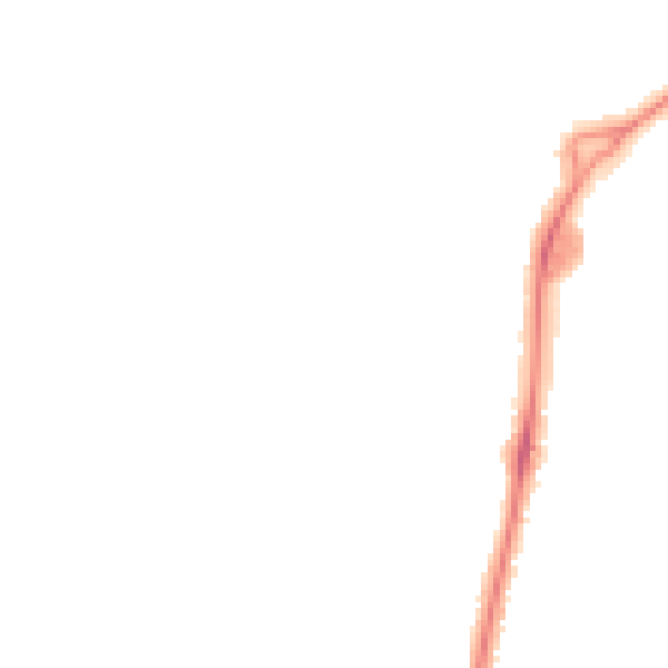Night-time road noise heatmap for CB1 3DN