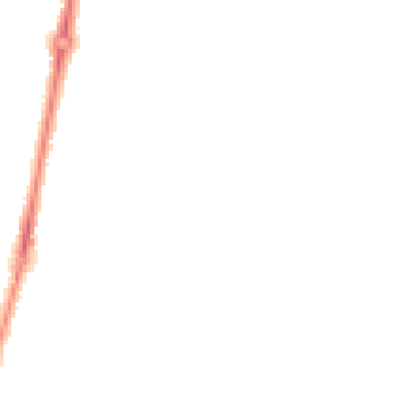 Night-time road noise heatmap for CB1 3TG