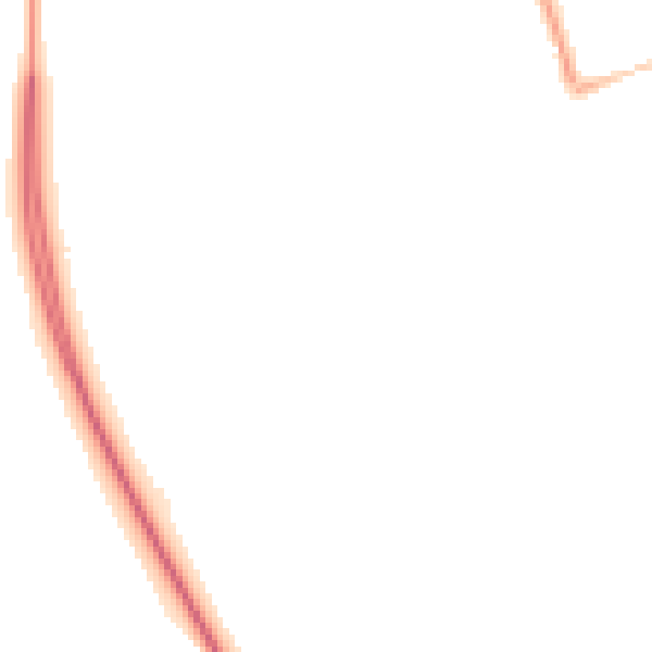 Night-time road noise heatmap for CB22 3JA