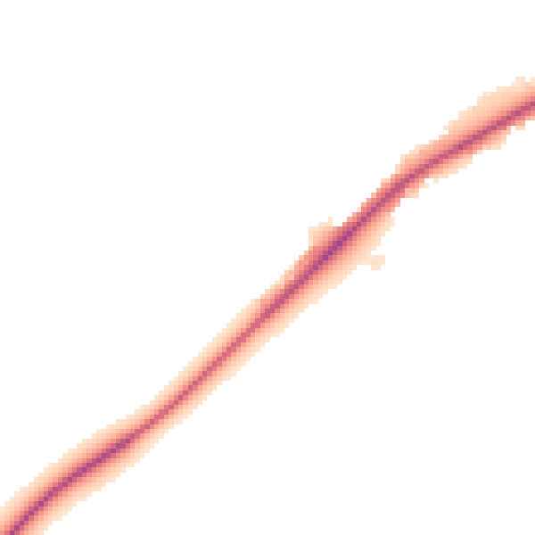 Night-time road noise heatmap for CB22 4GY