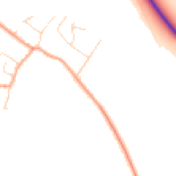 Daytime road noise heatmap for CB22 4NQ