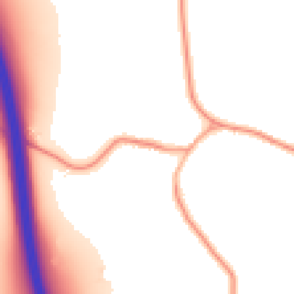 Daytime road noise heatmap for CB22 4PF