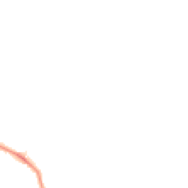 Night-time road noise heatmap for CB22 5BL