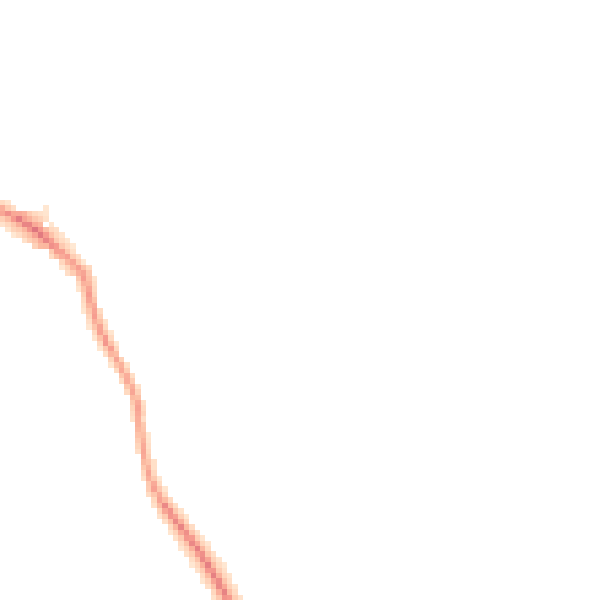 Night-time road noise heatmap for CB22 5EA