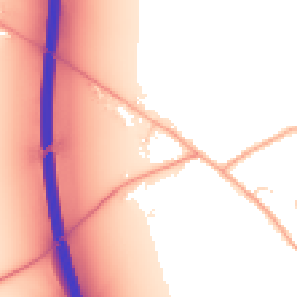 Daytime road noise heatmap for CB22 5UX