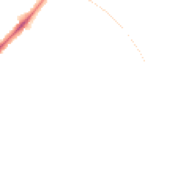 Night-time road noise heatmap for CB4 1FW