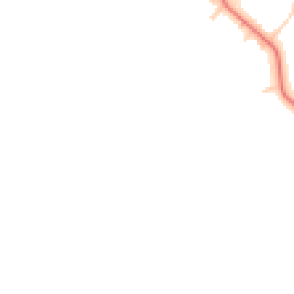 Daytime road noise heatmap for CH1 6QE