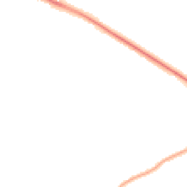 Night-time road noise heatmap for CH2 1NP