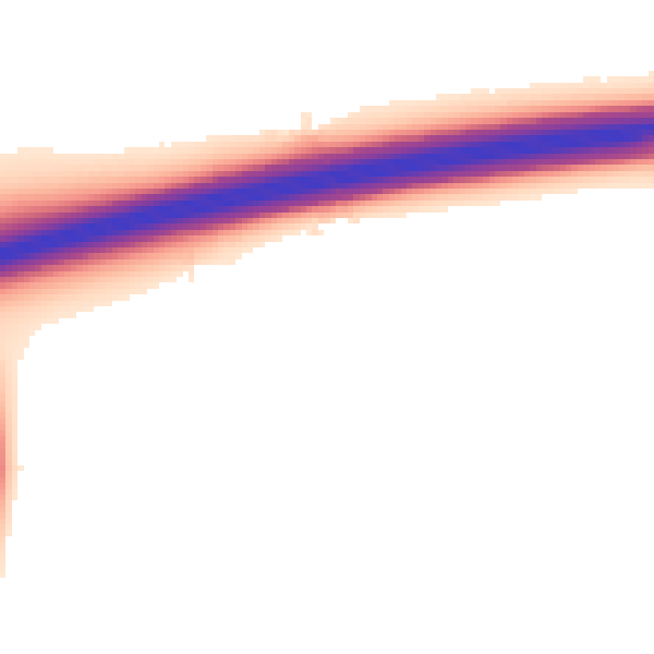 Night-time road noise heatmap for CH2 4DE