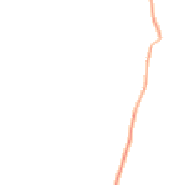 Night-time road noise heatmap for CH3 6HS