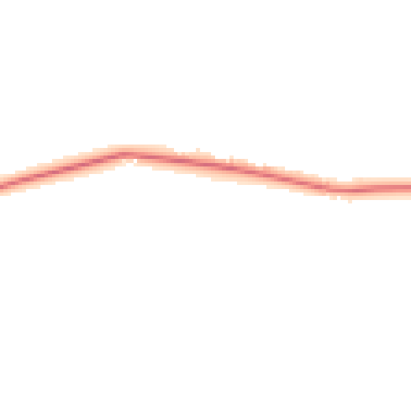 Night-time road noise heatmap for CH3 9EP