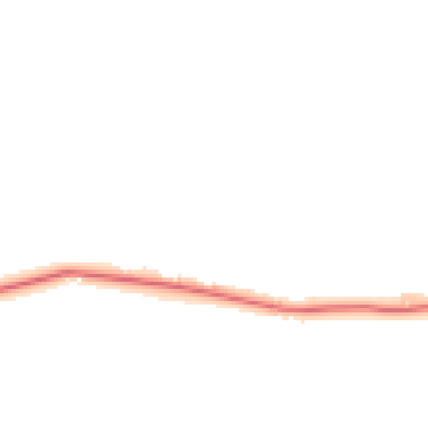 Night-time road noise heatmap for CH3 9ET