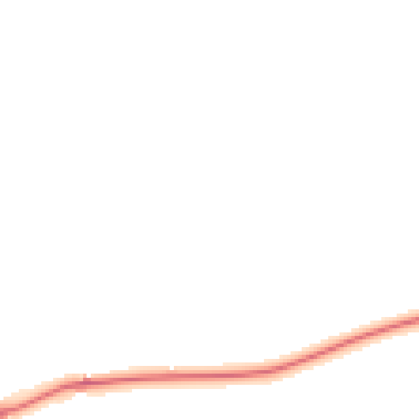 Night-time road noise heatmap for CH3 9EW
