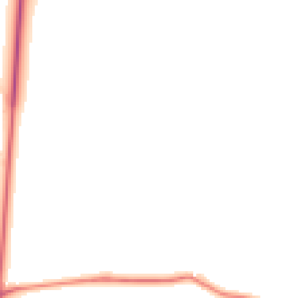 Night-time road noise heatmap for CH3 9JL