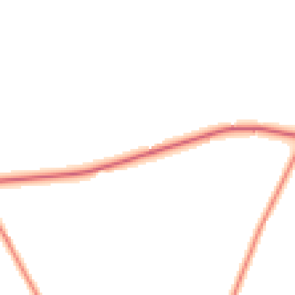Daytime road noise heatmap for CH3 9NH