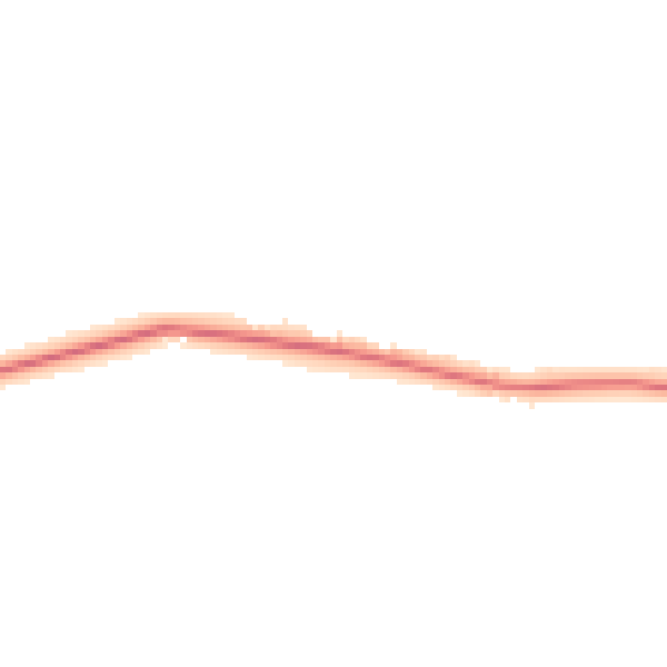 Night-time road noise heatmap for CH3 9SA