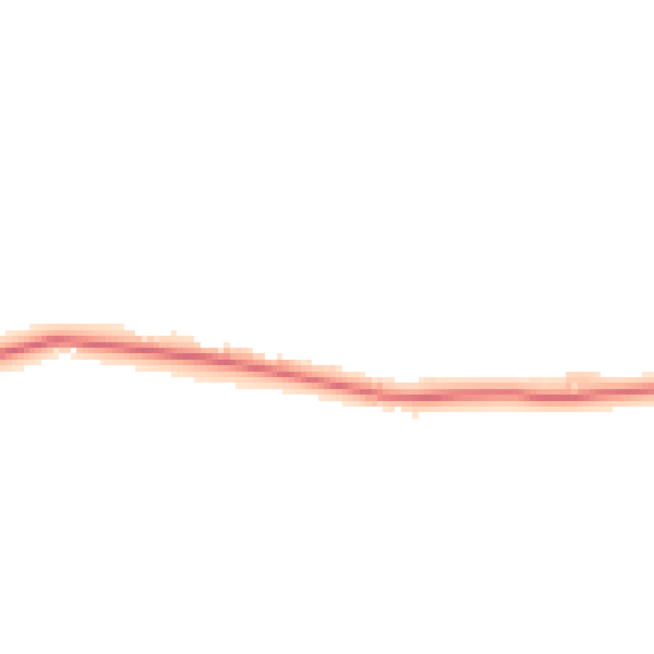Night-time road noise heatmap for CH3 9SL