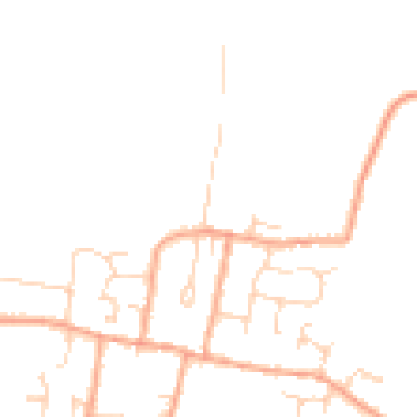Daytime road noise heatmap for CM0 7AF