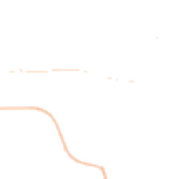 Night-time road noise heatmap for CM0 7AZ