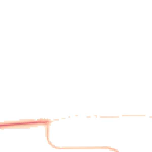 Night-time road noise heatmap for CM0 7BD