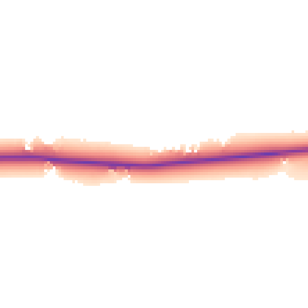Daytime road noise heatmap for CM0 7BE