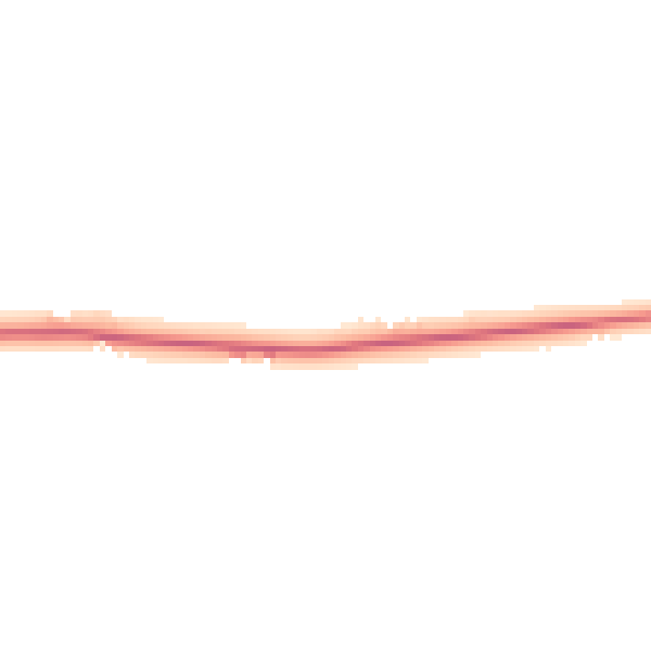 Night-time road noise heatmap for CM0 7BE