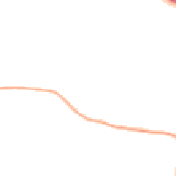 Daytime road noise heatmap for CM0 7BX